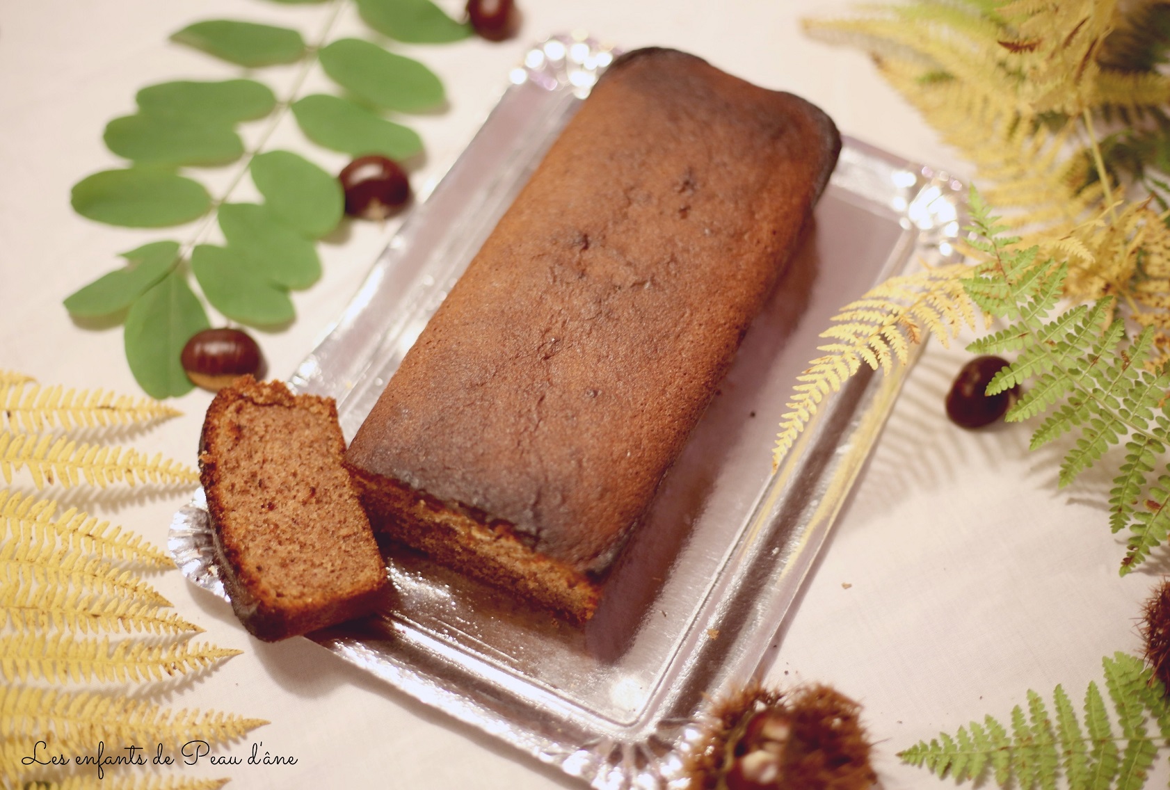Moelleux Farine De Châtaigne Et Crème De Marron Miam, un cake à la farine de châtaigne et à la crème de marron ! - Les