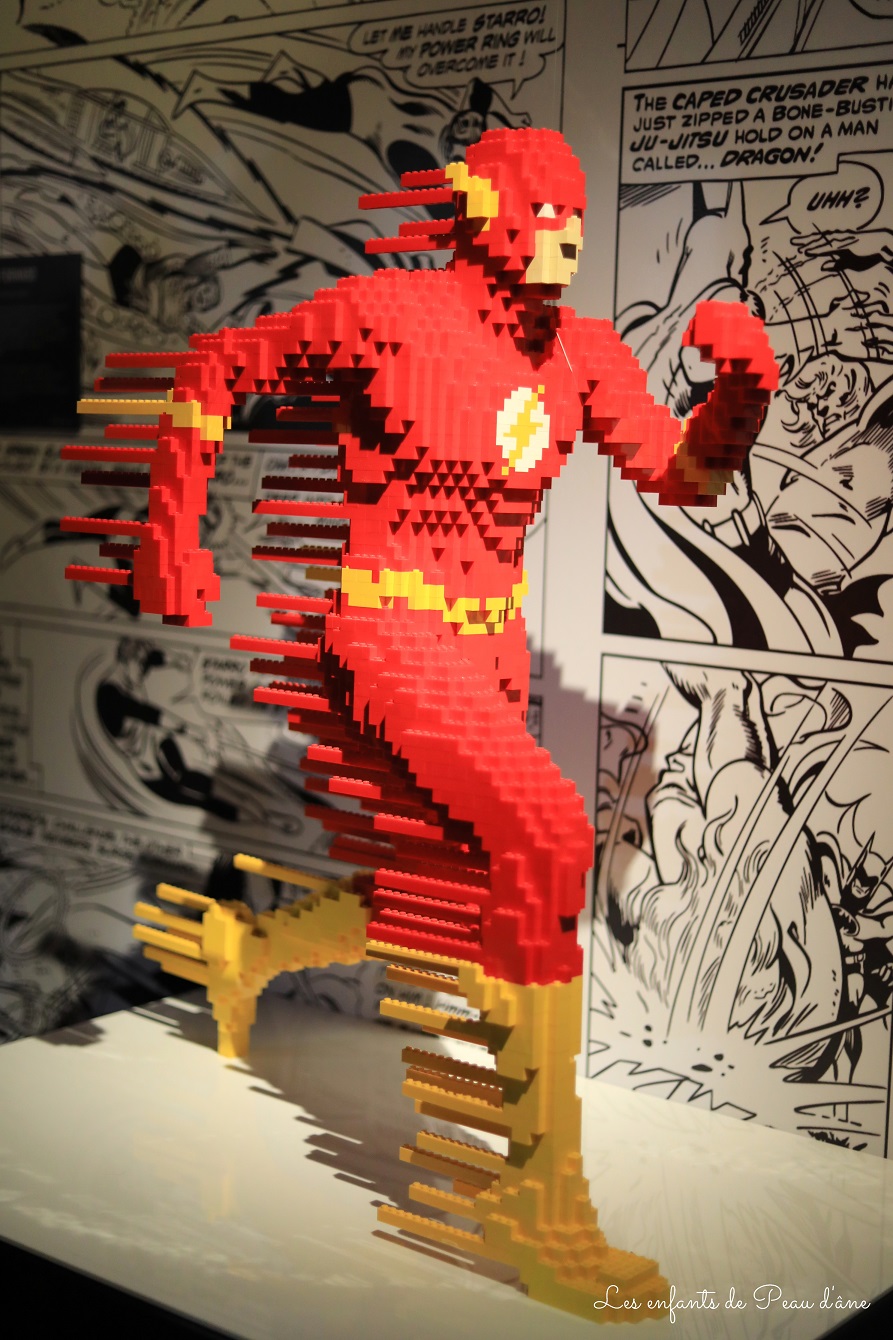 Exposition LEGO des super-héros DC - Flash